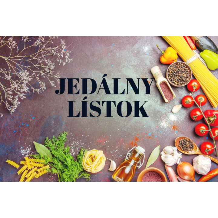 Jedálny lístok 24.03.2025 - 28.03.2025