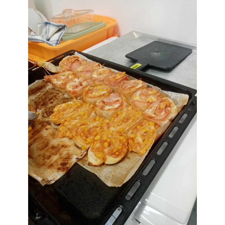 Krúžok varenia s matkami - Pizzové slimáky